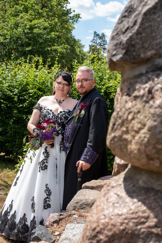 Gothic Hochzeitsanzug