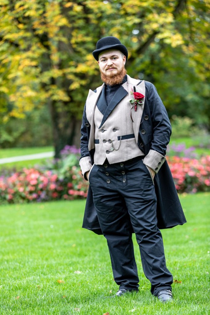 Steampunk Hochzeitsanzug