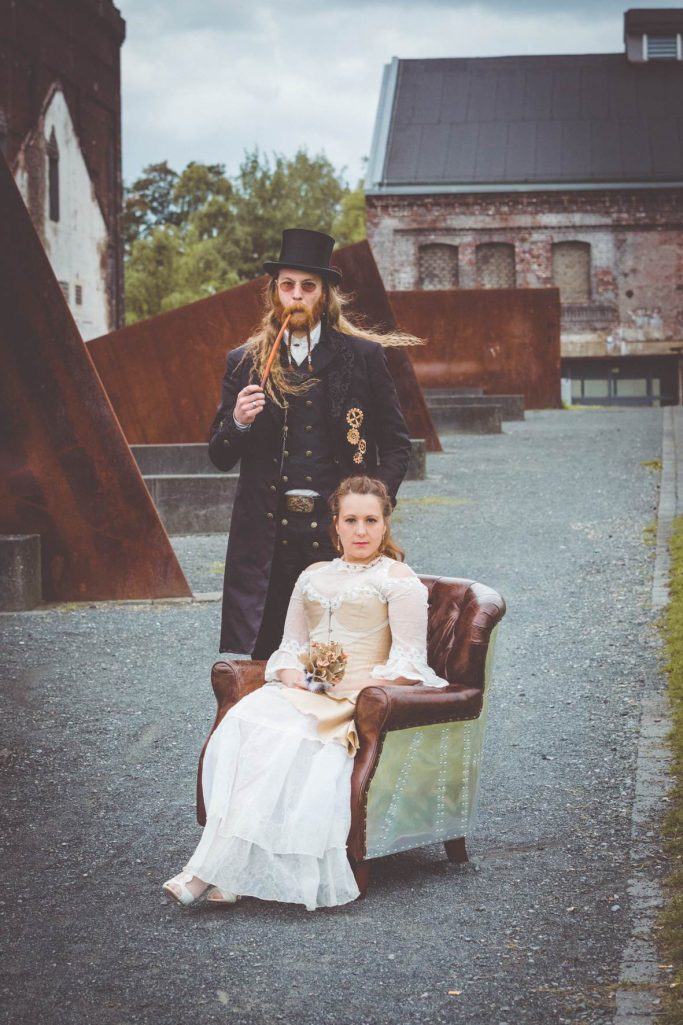 Steampunk Hochzeit