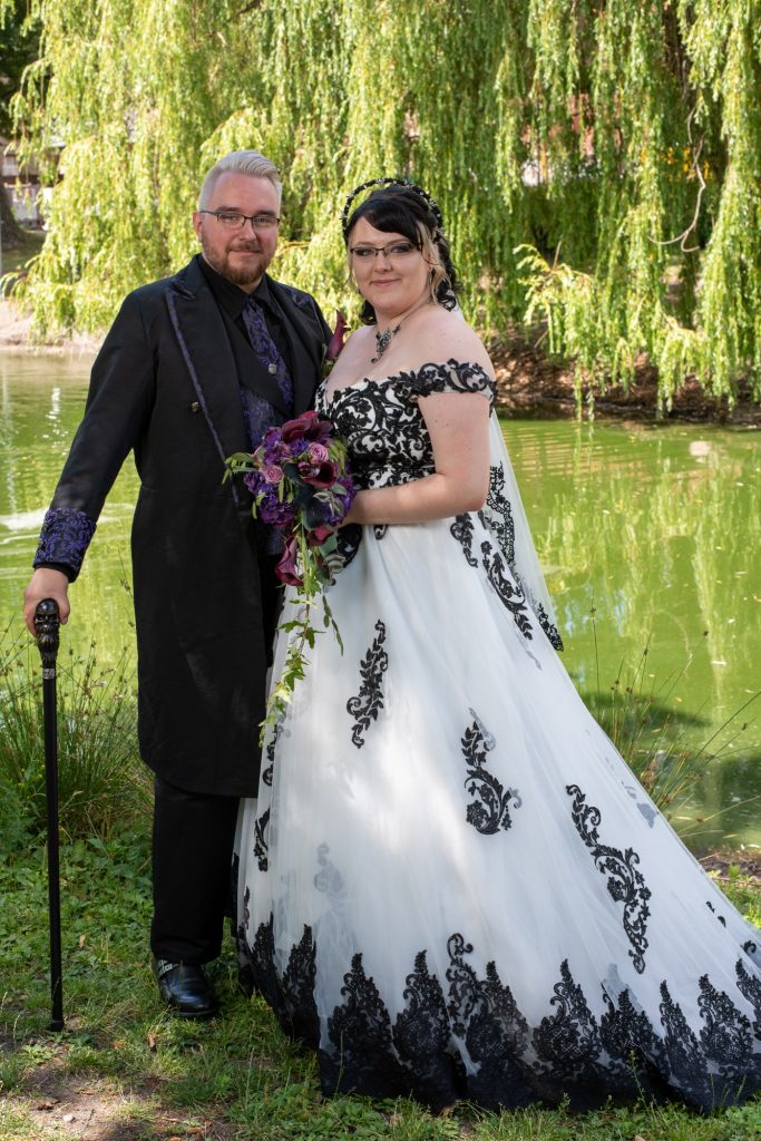 Gothic Hochzeitsanzug