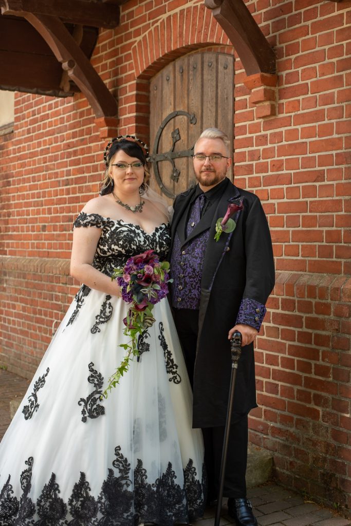 Gothic Hochzeitsanzug
