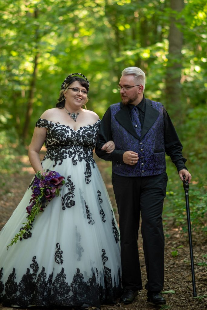 Gothic Hochzeitsanzug