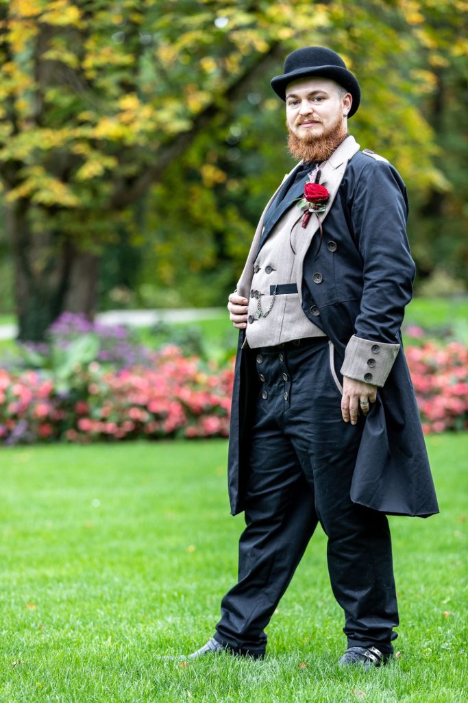 Steampunk Hochzeitsanzug