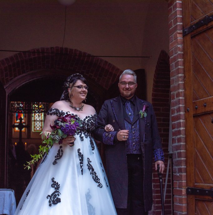 Gothic Hochzeitsanzug