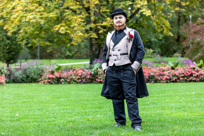 Steampunk Hochzeitsanzug